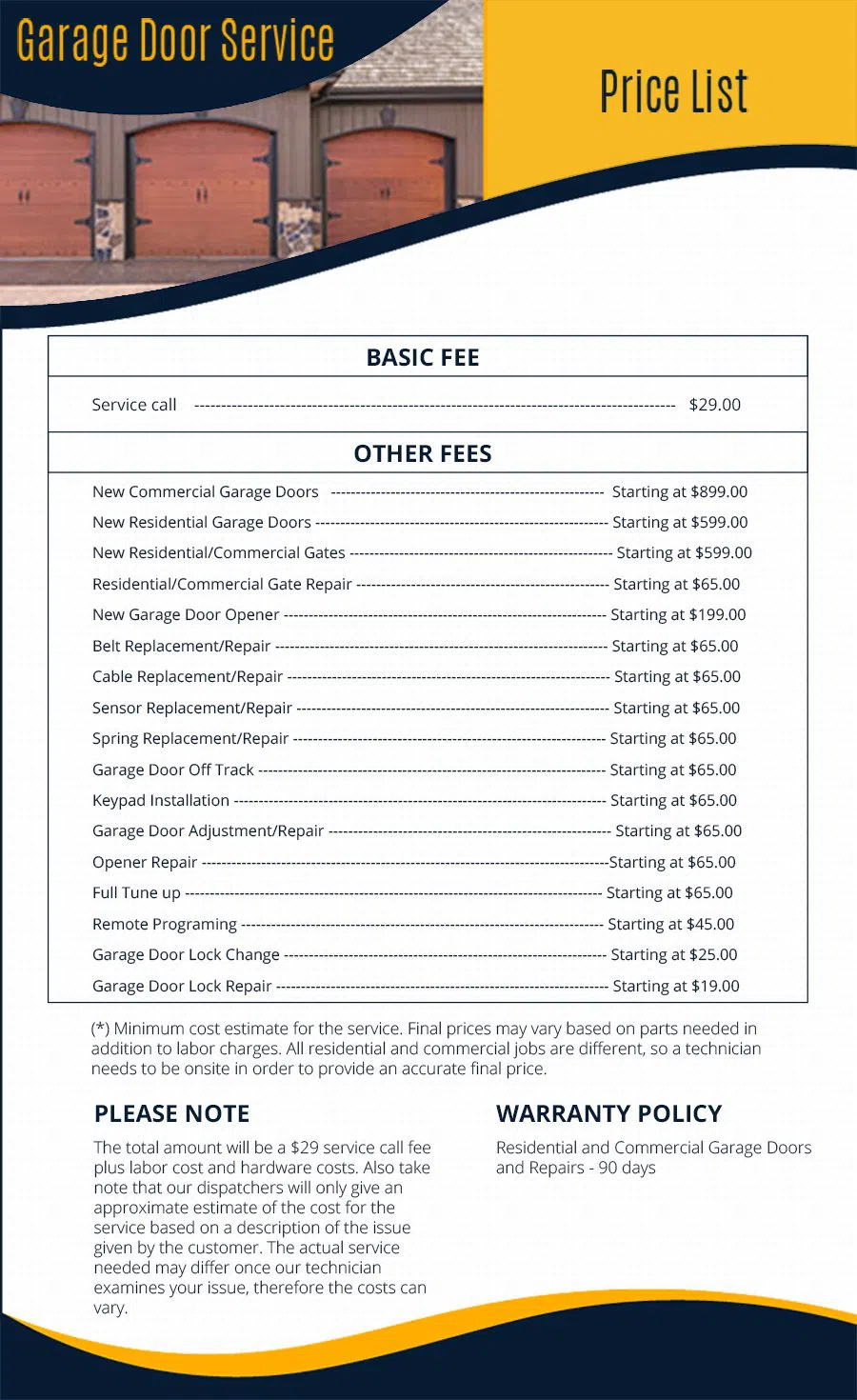 USA Garage Doors Service New York, NY 212-918-5379